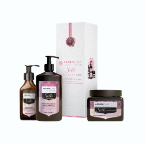 trio-shampoing-masque-serum-silk-arganicare