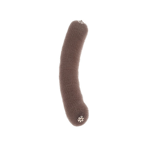 Boudin à Chignon avec Pression - Marron - 23cms