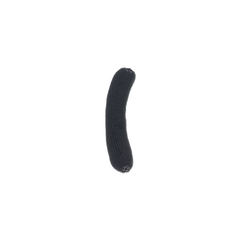 Boudin à Chignon avec Pression - Noir - 18cms