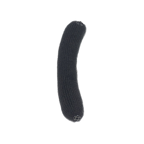 Boudin à Chignon avec Pression - Noir - 18cms