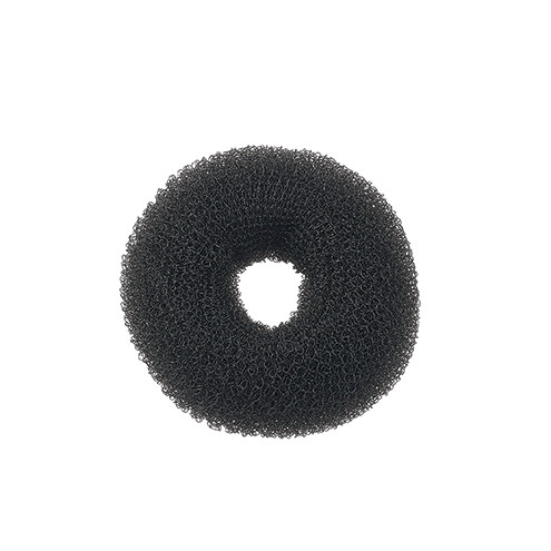 Crépon à Chignon - Noir - 8cms