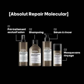 Sérum avec rinçage ABSOLUT REPAIR MOLECULAR Série Expert 250ml