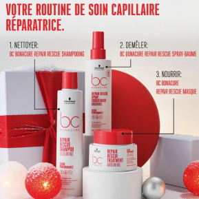 Trousse de Noël - REPAIR RESCUE - Shampoing, Spray et Masque