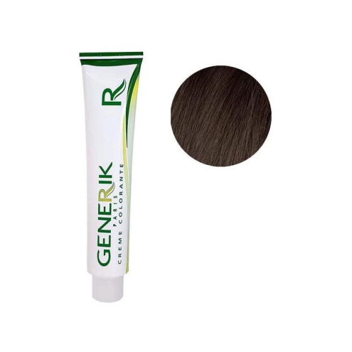 générik-coloration-crème-sans-ammoniaque-4.15-châtain-cendré-acajou-100ml-shop-my-coif