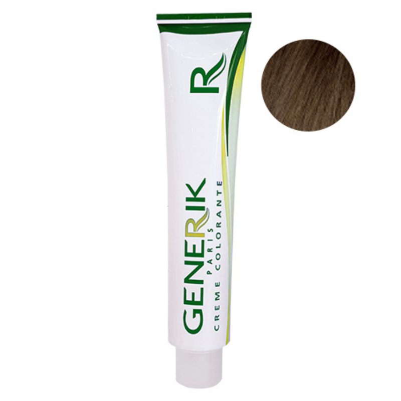 générik-coloration-crème-sans-ammoniaque-6.7-blond-foncé-marron-100ml-shop-my-coif