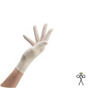 Gants Jetables - LATEX - Taille S - 100pcs Blancs